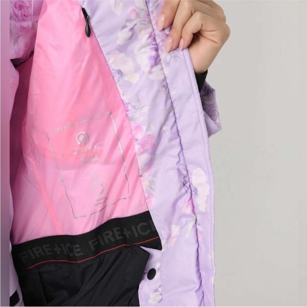 LoveShackFancy Nessa Ski Jacket Pants Set XS 2 4 6 💜🩷 - Picture 14 of 16